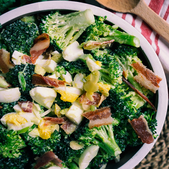Broccoli and Egg Salad Recipe Karma Clinic