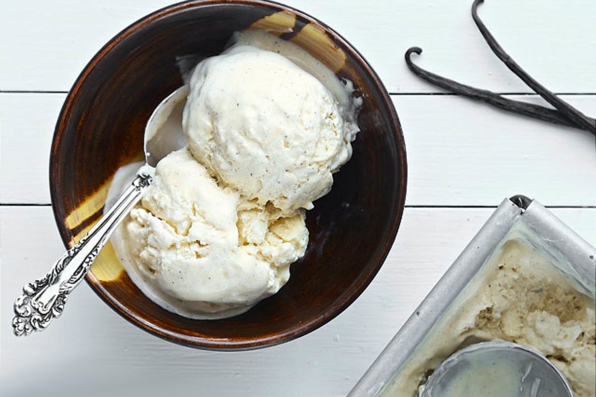 Creamy dairyfree vanilla ice cream Karma Clinic