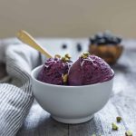 healthy, blueberry frozen yogurt, low-calorie, weight loss, Malta nutritionist